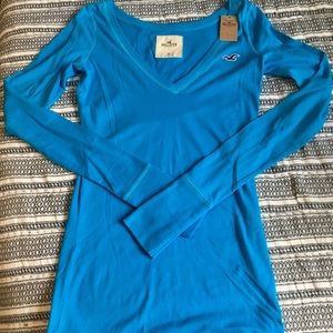 2 for $12 Hollister Long-Sleeve V-Neck Shirt